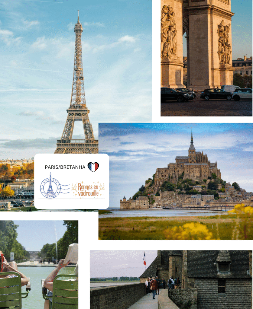 Montagem de Fotos Simples Floral Laranja